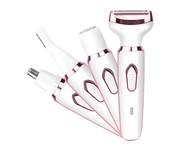 Depiladora eléctrica 4 en 1 para cejas y axilas