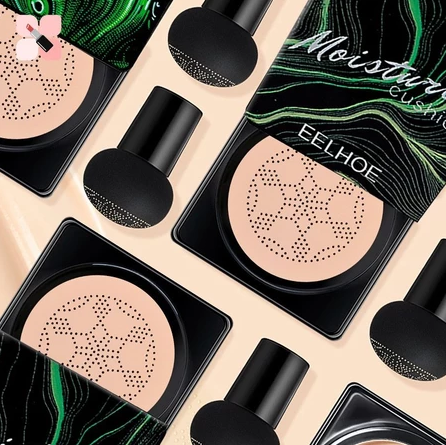 Base de maquillaje Moisture Cushion CC Cream | Resistente al agua