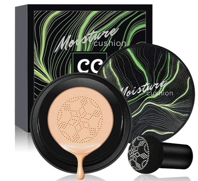 Base de maquillaje Moisture Cushion CC Cream | Resistente al agua