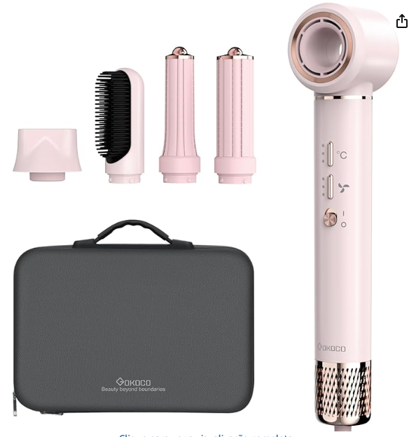 Set Multifuncional 8 en 1 para Cabello