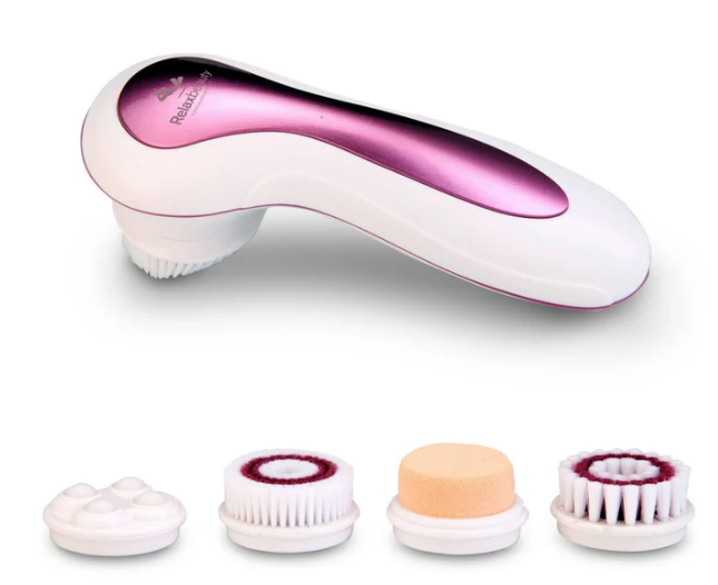 CEPILLO LIMPIADOR MASAJEADOR 5 EN 1